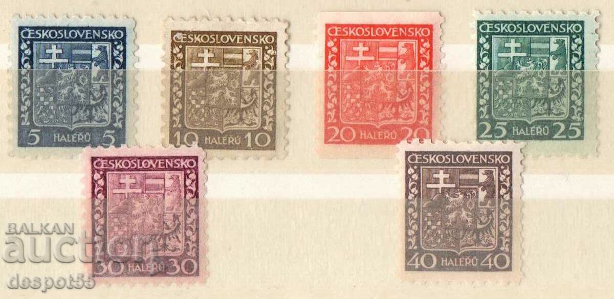 1929. Cehoslovacia. Stema.