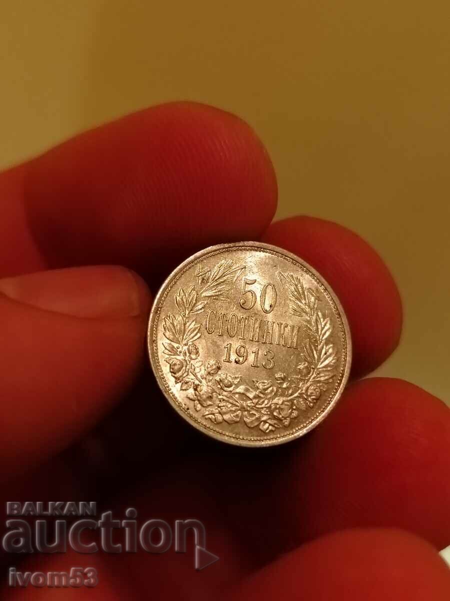 50 cents 1913