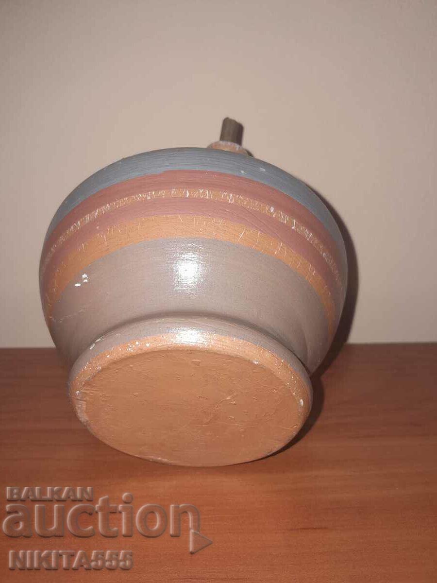 Old small ceramic pitcher, pavur, teat - 6 Old small ceramic pitcher, pavur, teat - 6