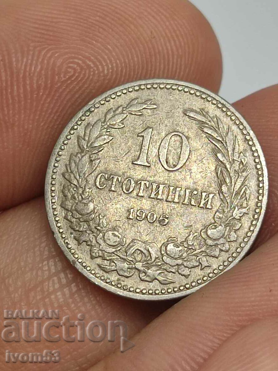 10 cents 1906