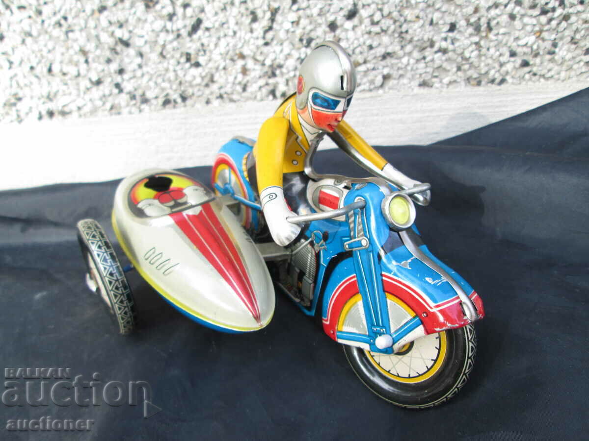 ΠΑΛΙΑ VINTAGE ΠΑΙΧΝΙΔΙ ΜΟΤΟΣΥΚΛΕΤΑ ΜΕ ΚΑΛΑΘΙ-1970 - 5 ΠΑΛΙΑ VINTAGE ΠΑΙΧΝΙΔΙ ΜΟΤΟΣΥΚΛΕΤΑ ΜΕ ΚΑΛΑΘΙ-1970 - 5