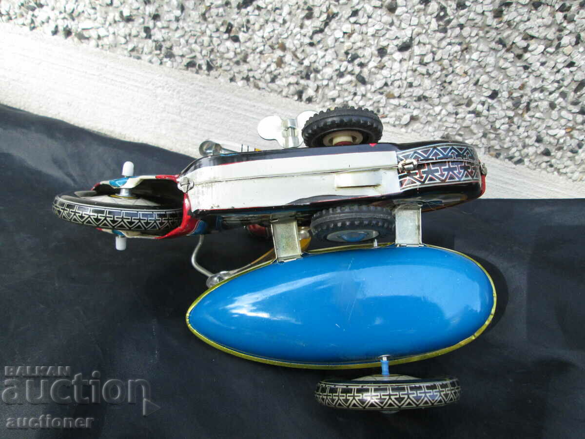 ΠΑΛΙΑ VINTAGE ΠΑΙΧΝΙΔΙ ΜΟΤΟΣΥΚΛΕΤΑ ΜΕ ΚΑΛΑΘΙ-1970 - 7 ΠΑΛΙΑ VINTAGE ΠΑΙΧΝΙΔΙ ΜΟΤΟΣΥΚΛΕΤΑ ΜΕ ΚΑΛΑΘΙ-1970 - 7