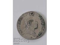 Сребро 20 Кройцера 1835 Франц I / Австрия