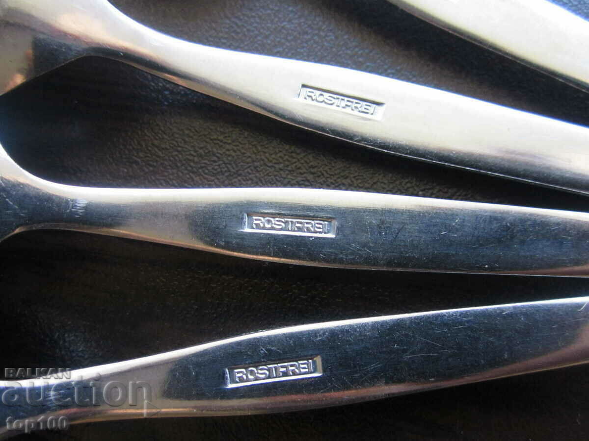 Auction LOT OF TEA SPOONS ROSTFREI - SOLINGEN BZC !!! Auction LOT OF TEA SPOONS ROSTFREI - SOLINGEN BZC !!!