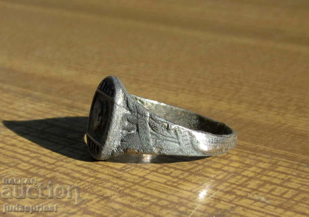 Δημοπρασία παλιό γερμανικό στρατιωτικό δαχτυλίδι πίστης από το 1914 Δημοπρασία παλιό γερμανικό στρατιωτικό δαχτυλίδι πίστης από το 1914