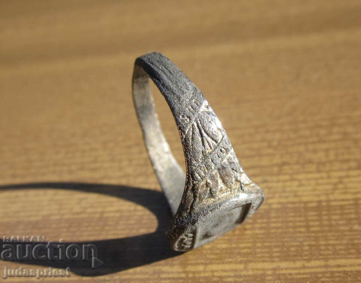 παλιό γερμανικό στρατιωτικό δαχτυλίδι πίστης από το 1914 - 7 παλιό γερμανικό στρατιωτικό δαχτυλίδι πίστης από το 1914 - 7