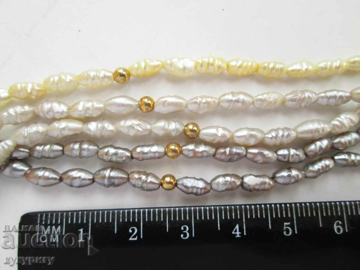 Παράδοση Γυναικείο κόσμημα κολιέ 5 σειρών Παράδοση Γυναικείο κόσμημα κολιέ 5 σειρών