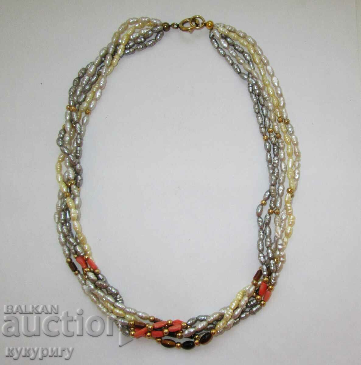 Women's 5-row necklace jewelry
