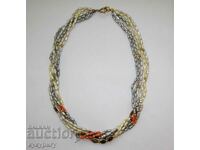Women's 5-row necklace jewelry