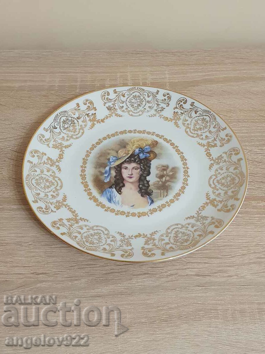 Bavarian Porcelain Plate!