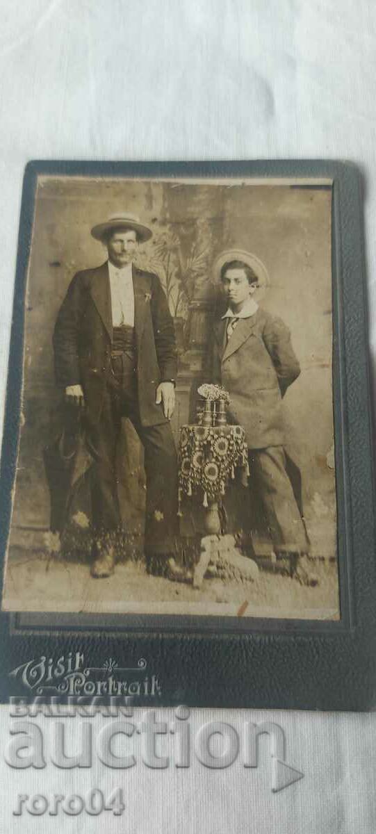 OLD PHOTO - CARDBOARD