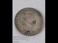 Сребро 20 Кройцера 1842 Фердинанд / Австро-Унгария
