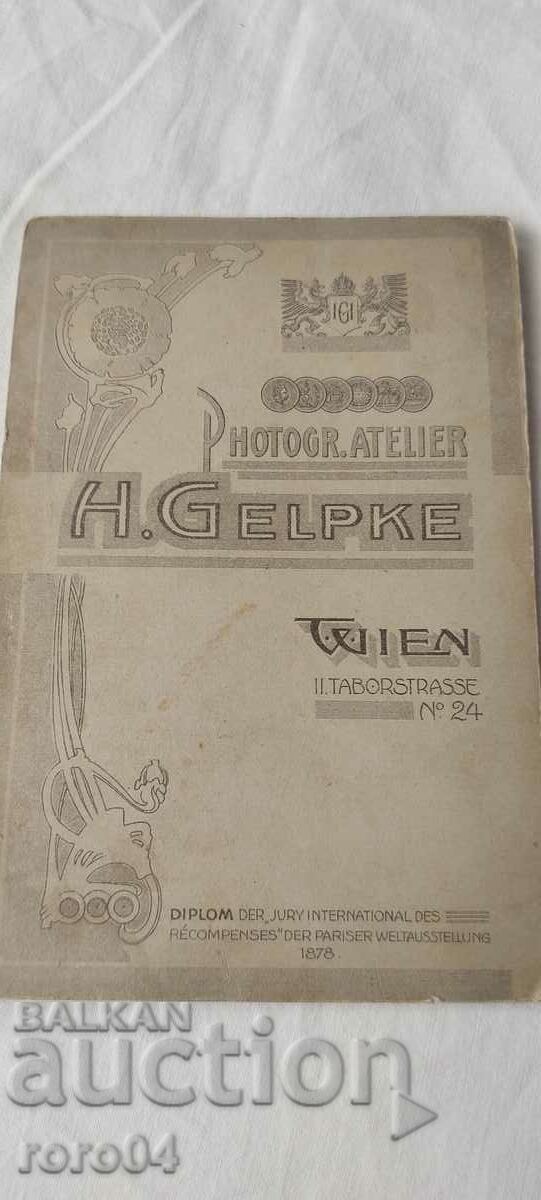OLD PHOTO - CARDBOARD - 6