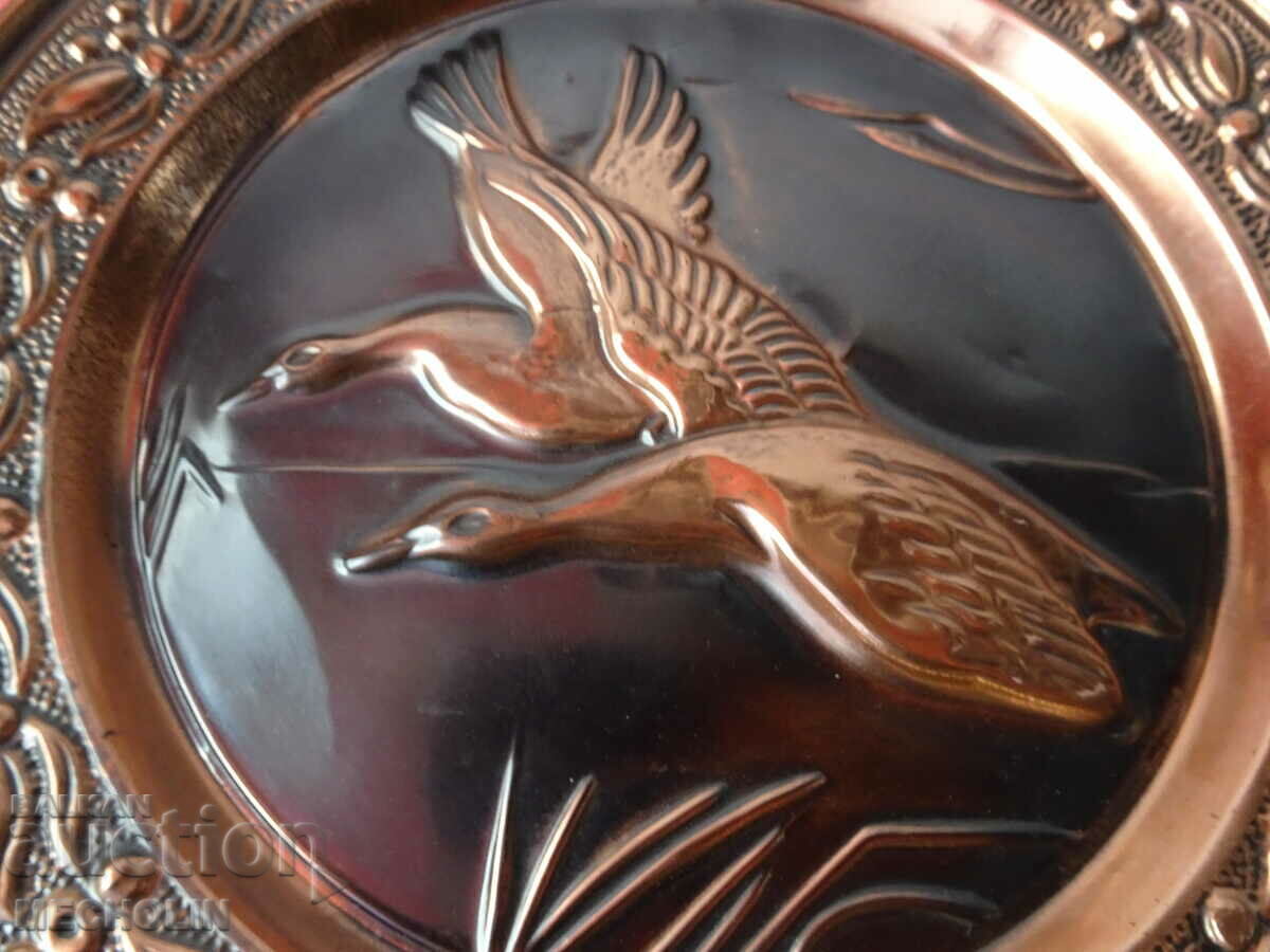 Auction  WALL DECORATION PANEL PLATE HUNTING MOTIF