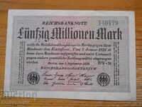 50 de milioane de mărci 1923 - Germania (VF)