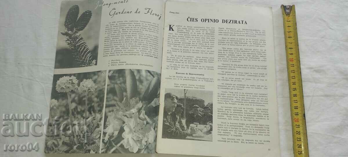 REVISTA VECHE - ESPERANTO cu preț 4.99 BGN | € 2.55 REVISTA VECHE - ESPERANTO cu preț 4.99 BGN | € 2.55