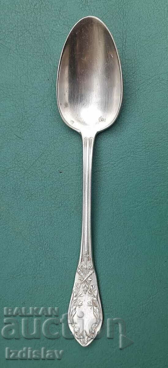 A beautiful silver plated spoon circa 1920