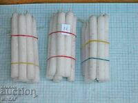 PARAFFIN CANDLES, 17 TYPES