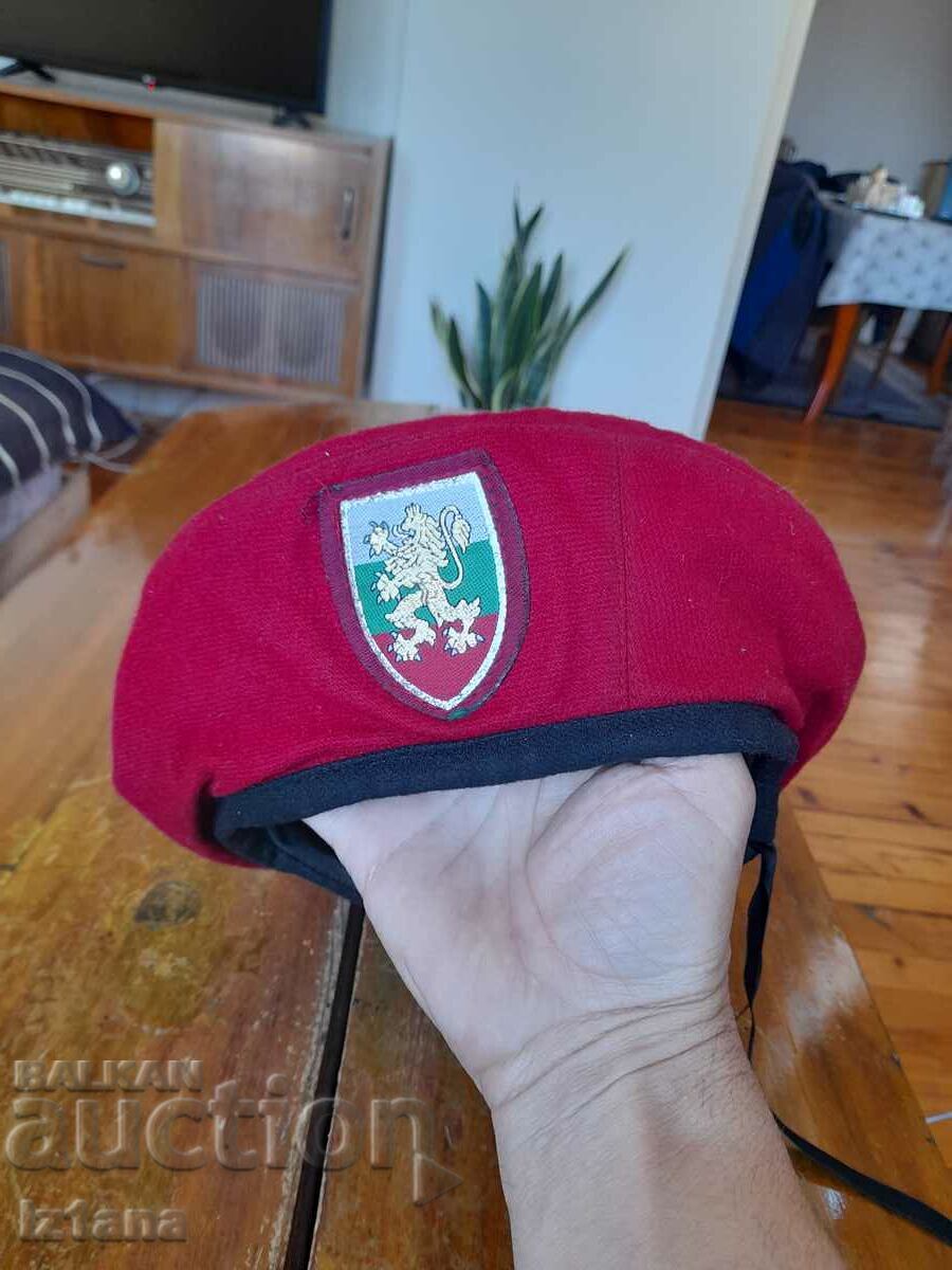 Old military beret, hat with price 32.00 BGN | € 16.36