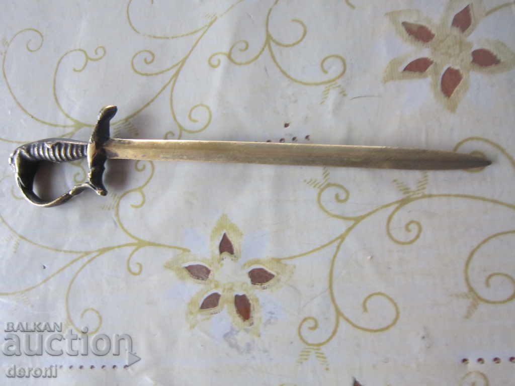 Livrarea Cuțit unic din bronz Saber Pumnal Scrisoare al 3-lea Reich