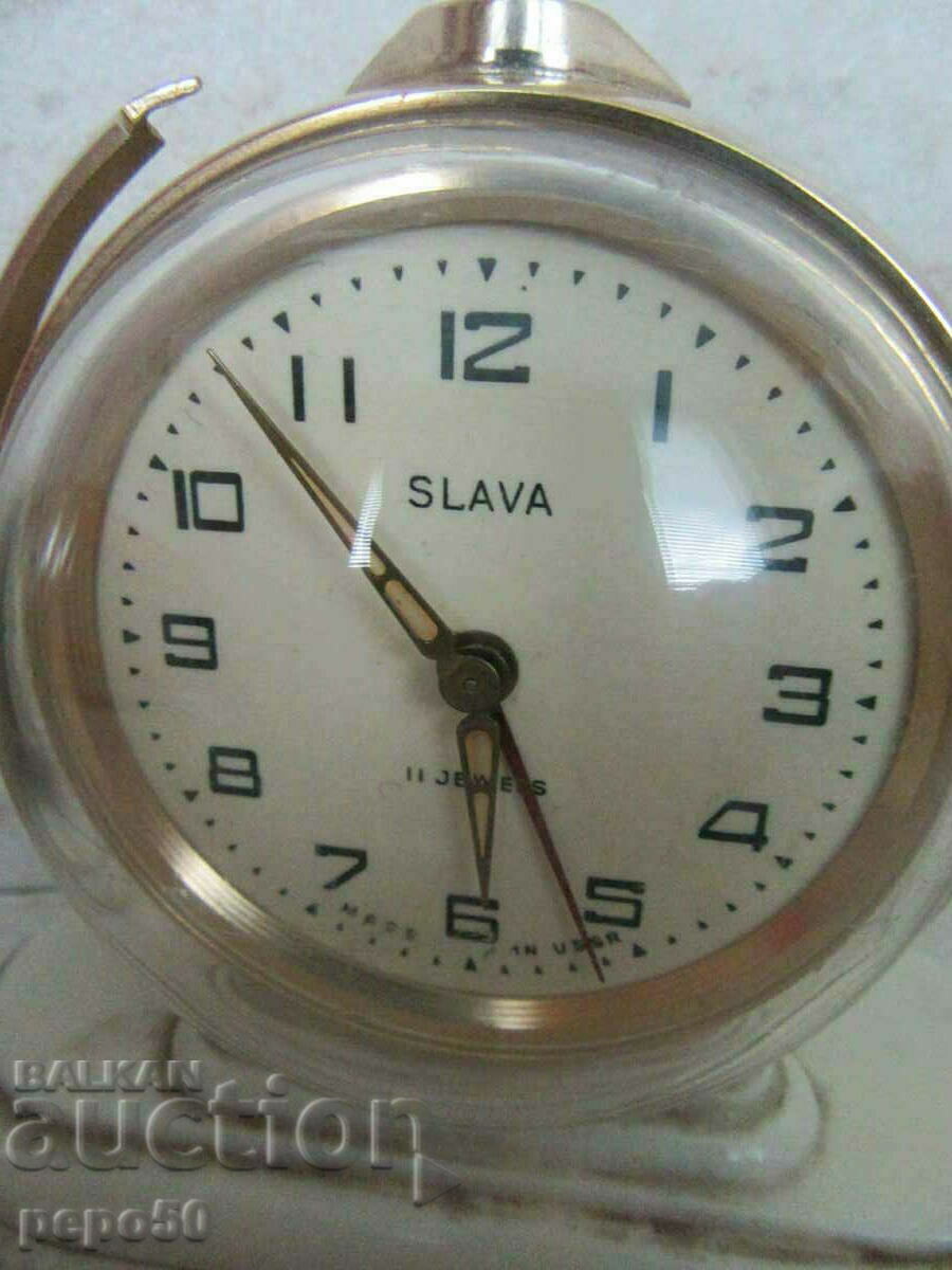 Auction 2 pcs. WORKING ALARM CLOCK "GLORY" FROM SOTC Auction 2 pcs. WORKING ALARM CLOCK "GLORY" FROM SOTC