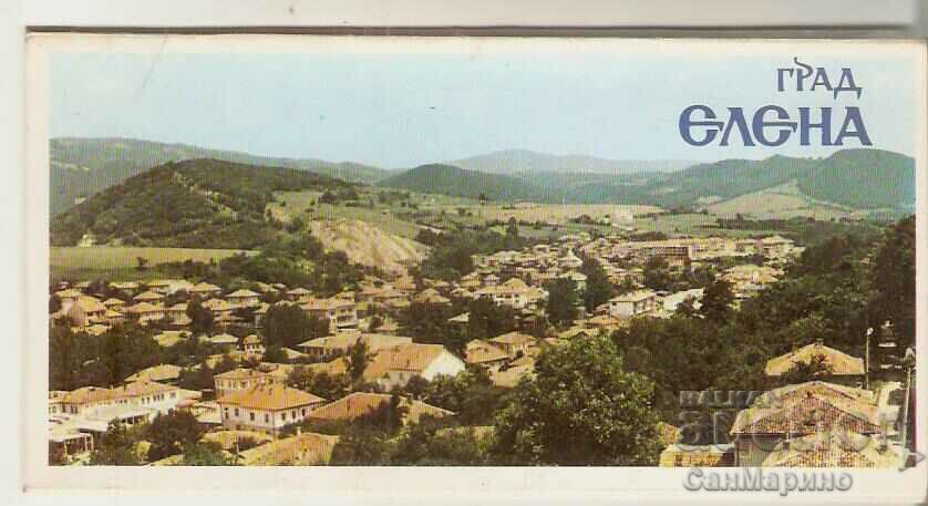 Card Bulgaria Elena Album with views