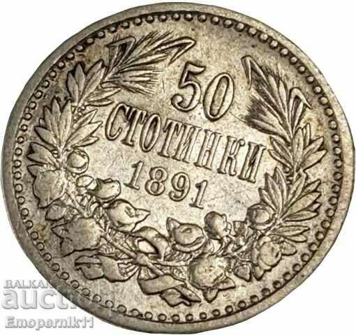 BZC 50 cents 1891