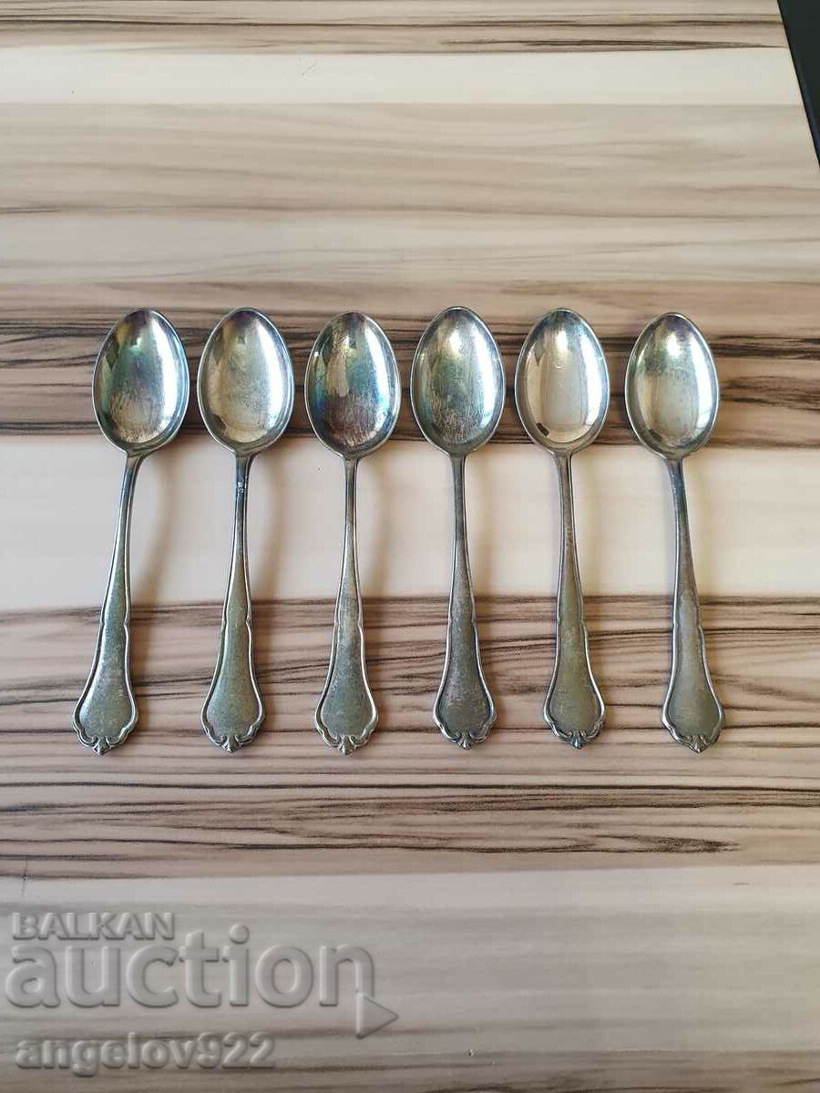 6 EXTRA PRIMA coffee spoons
