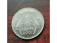 India 1 rupie 2001 - aUNC