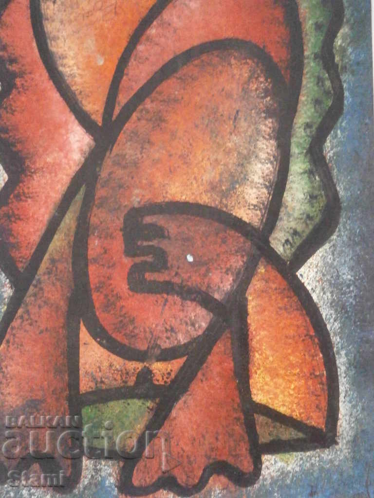 Auction  Women of Africa-2 oil paintings