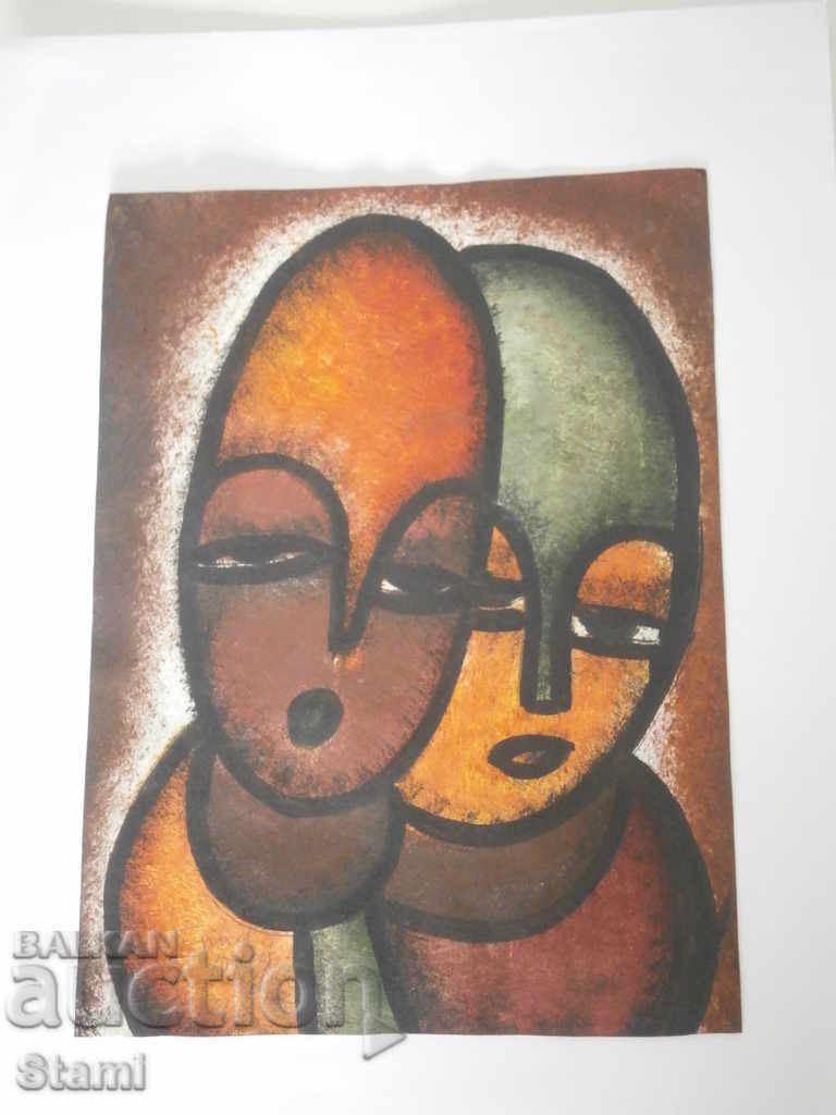 Women of Africa - oil painting with price 45.00 BGN | € 23.01 Women of Africa - oil painting with price 45.00 BGN | € 23.01