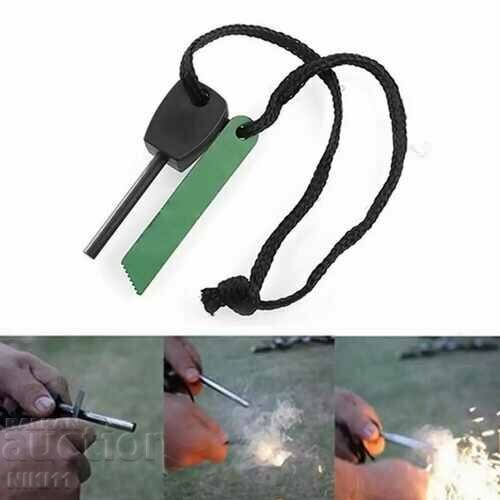 Magnesium lighter for camping, tent, survival