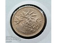 Turkey 2500 Lira 1992 aUNC