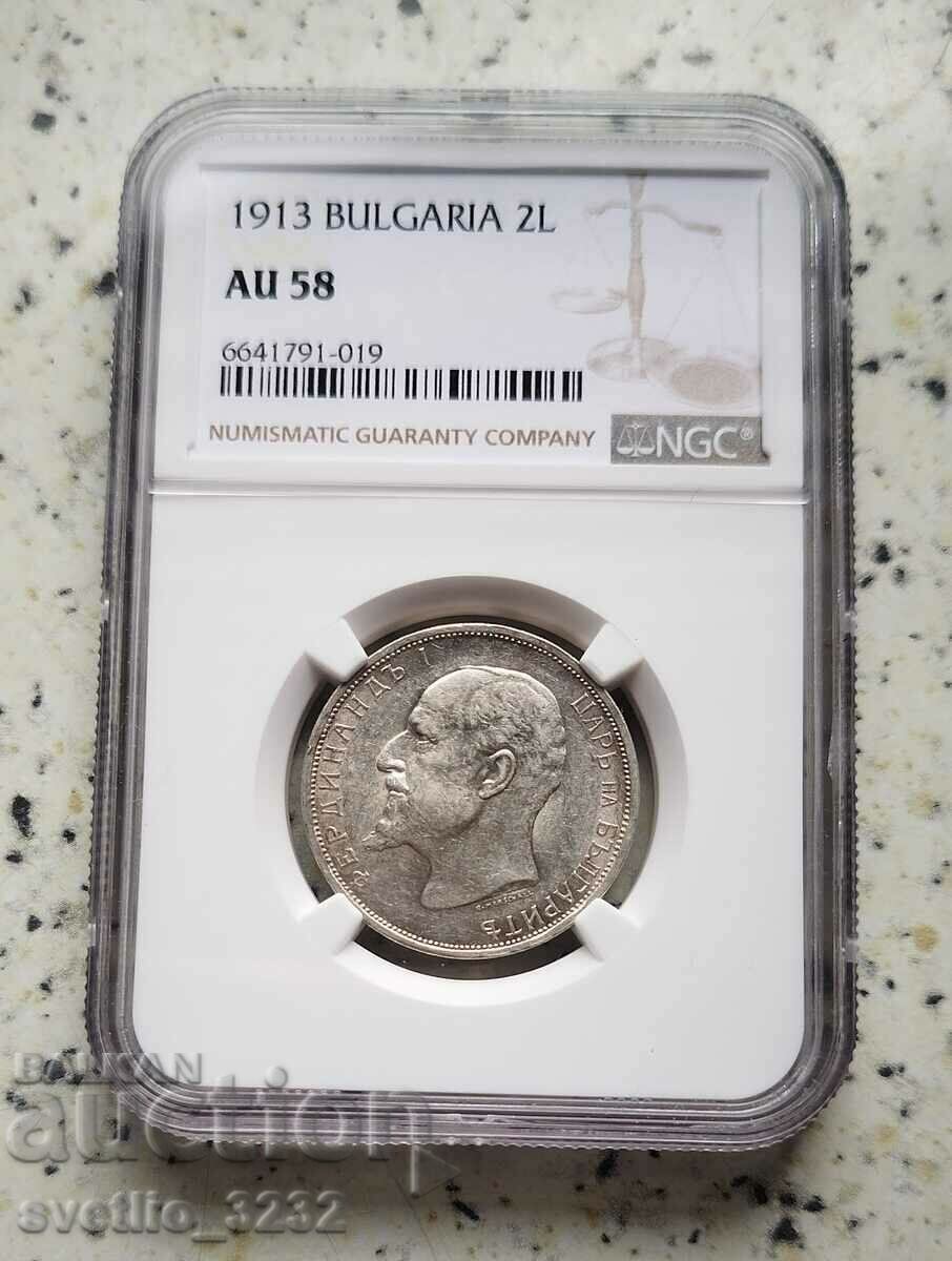 2 BGN 1913 AU 58 NGC