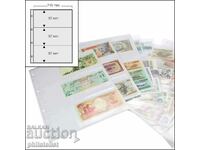 SAFE 5483 - transparent sheets for 3 banknotes 215x97 mm
