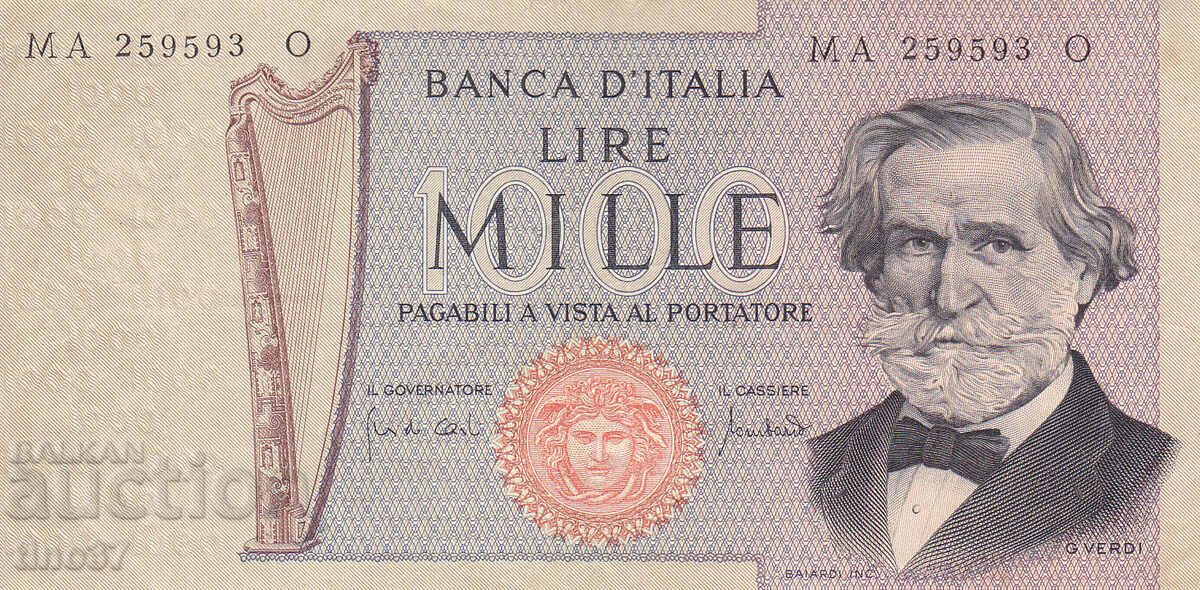 tino37- ITALY - 1000 LIRES - 1969 with price 3.90 BGN | € 1.99