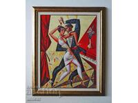 "Tango and jazz", cubism, modernism, painting