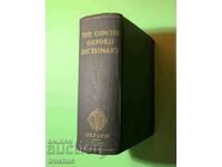 Old Book THE CONCISE OXFORD Dictionary of Current ENGLISH