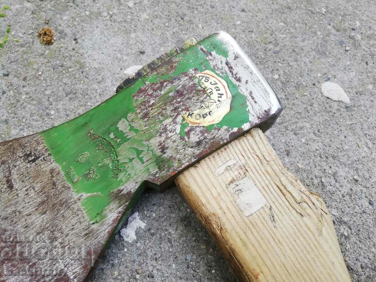 German big ax Oshenkopf axe, blade, tool - 7 German big ax Oshenkopf axe, blade, tool - 7