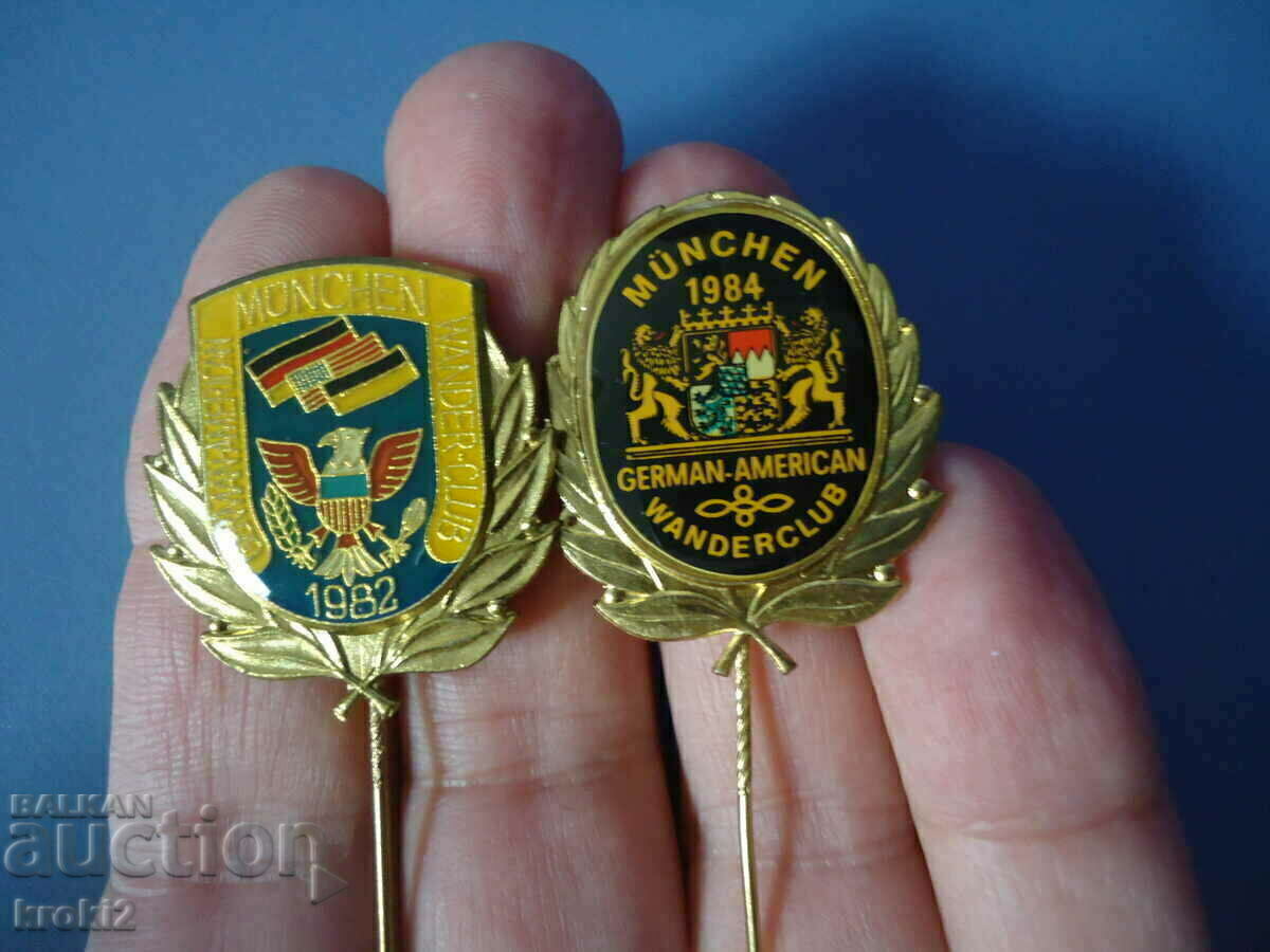 Delivery of Two old badges Delivery of Two old badges