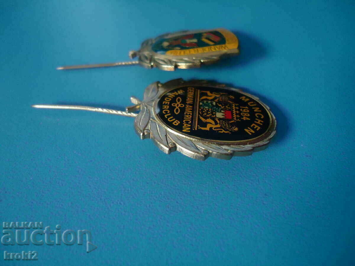 Two old badges - 5 Two old badges - 5