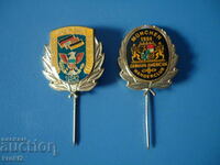 Two old badges