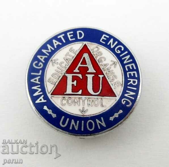 Butoniera engleză veche-United Engineers Union-Email