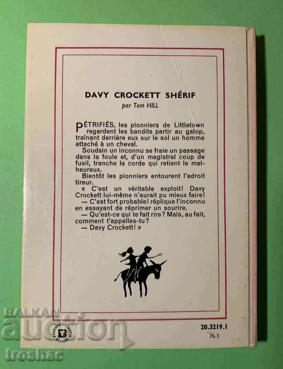 Carte vecheTOM HILL DAVIE CROCKETT ȘERIFUL - 7