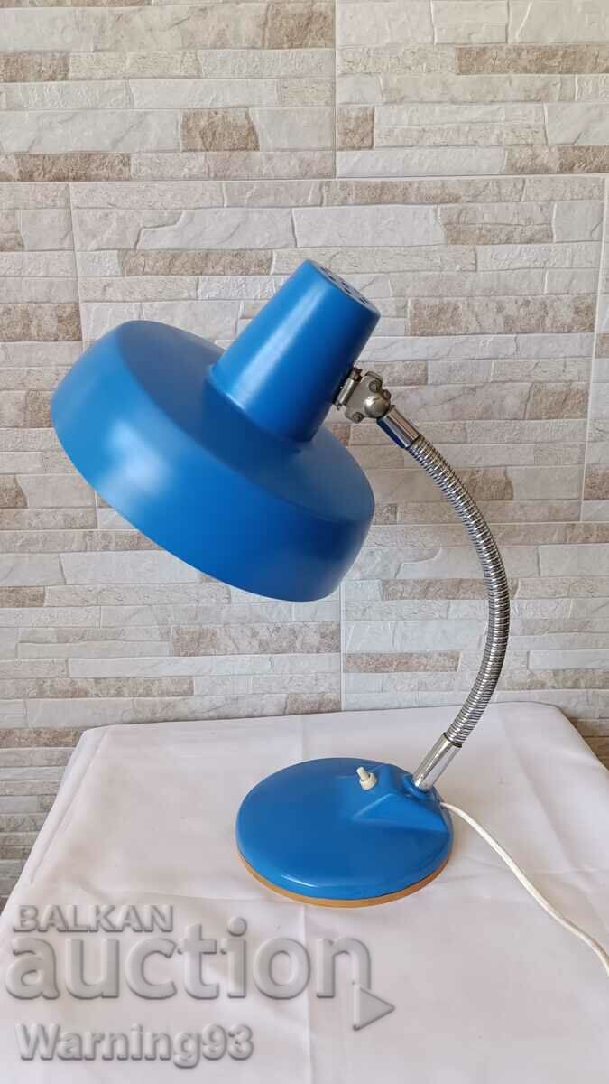 Metal Hungarian desk lamp #25- VAS -FEMIPARI SZ.SZARVAS - 5