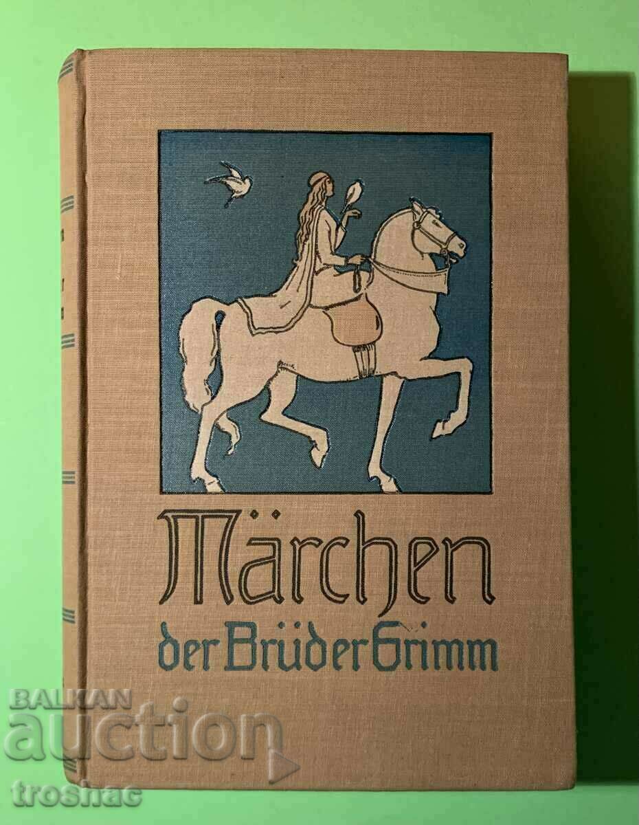 Cartea veche POVESTILE FRAȚILOR GRIMM Bremen Music 1927