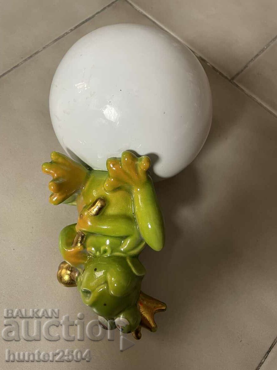 Auction The frog prince-18 cm, porcelain Auction The frog prince-18 cm, porcelain