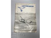1938 Γερμανία Παλαιό γερμανικό περιοδικό Luftwaffe Aircraft VSV