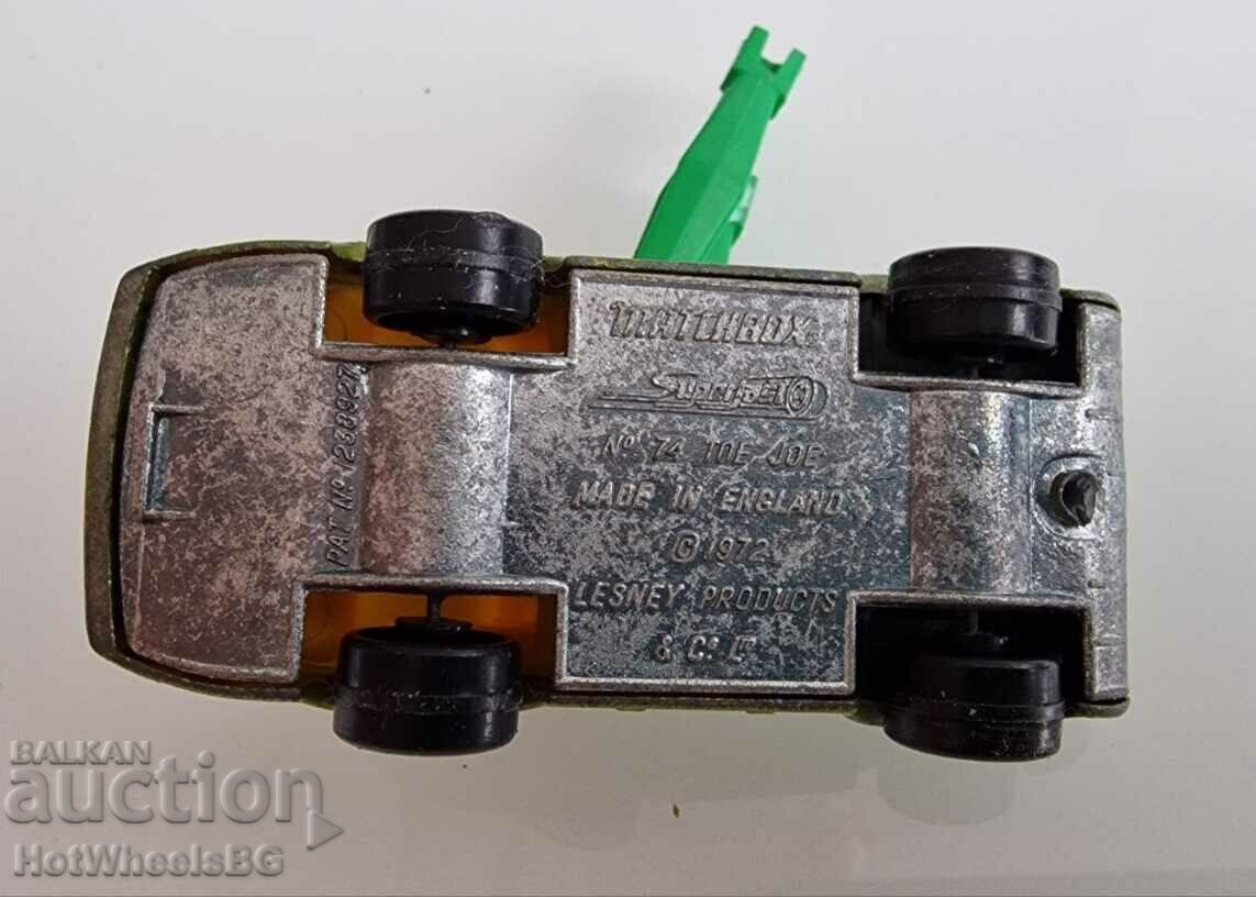 Auction Matchbox No74 B- Toe Joe 1972 Auction Matchbox No74 B- Toe Joe 1972