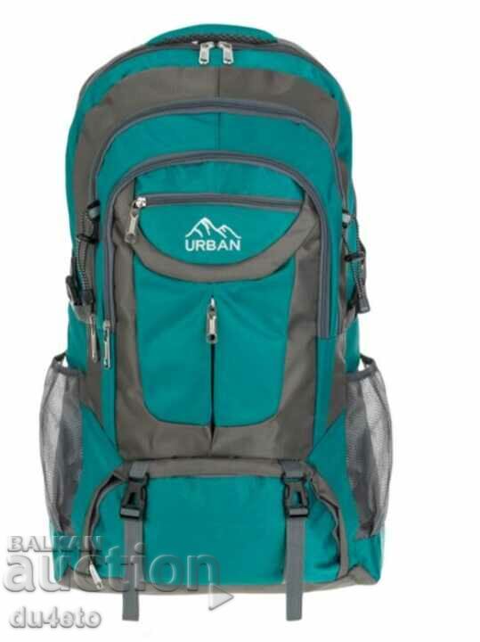 Tourist trekking backpack URBAN 60 l., 15 kg. 1.224